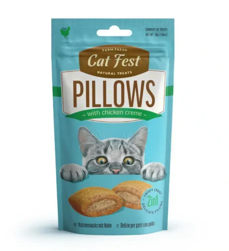 Cat Fest Pillows with Chicken Creme 30Gr
