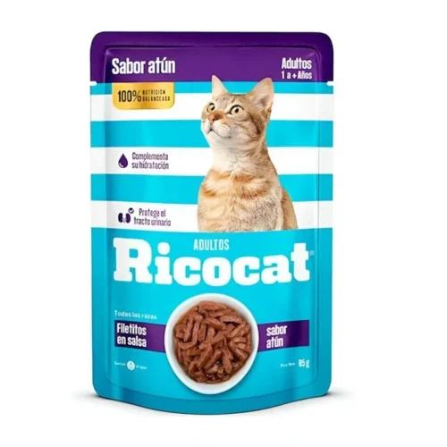 Ricocat Filetitos en Salsa sabor Atún – Gatos adultos