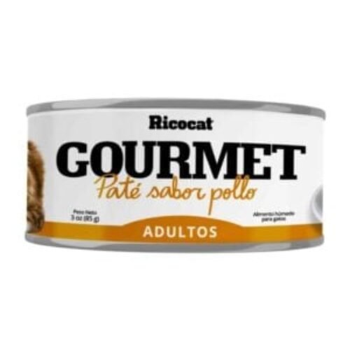 Ricocat Gourmet Pollo – Paté para gatos adultos