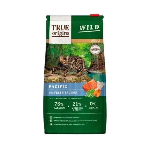 True Origins Wild Cat Adult Pacific Alimento Seco Gato x2kg