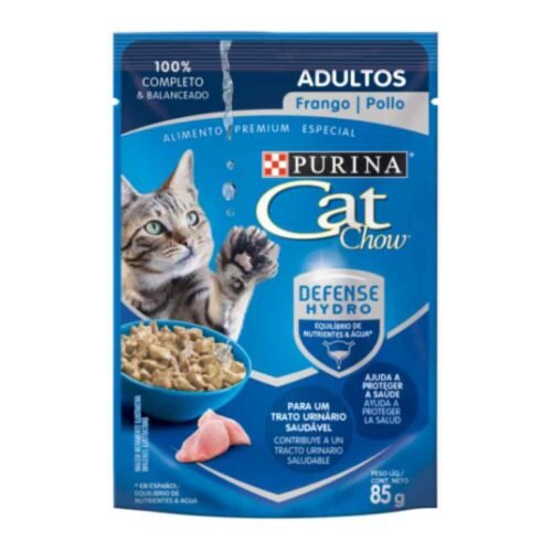 Cat Chow Adultos sabor Pollo 85Gr