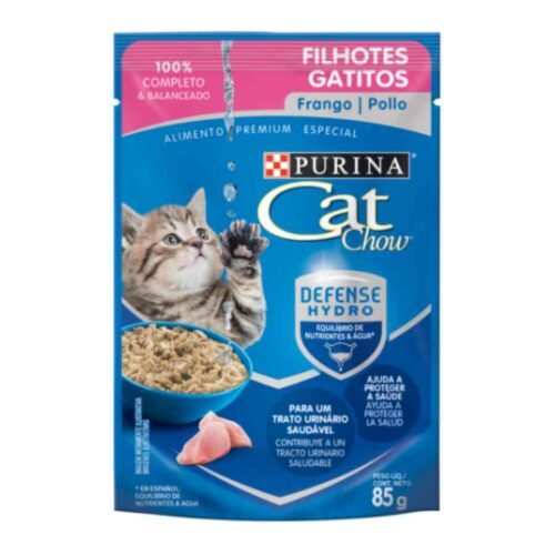 Cat Chow Gatitos sabor Pollo 85Gr