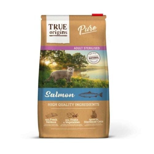 True Origins Pure Cat Adult Sterilized Salmon x2kg