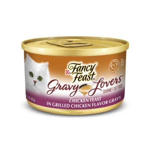 Fancy Feast Gravy Lovers Chicken Feast – Pollo a la Parrilla en Salsa 85 gr