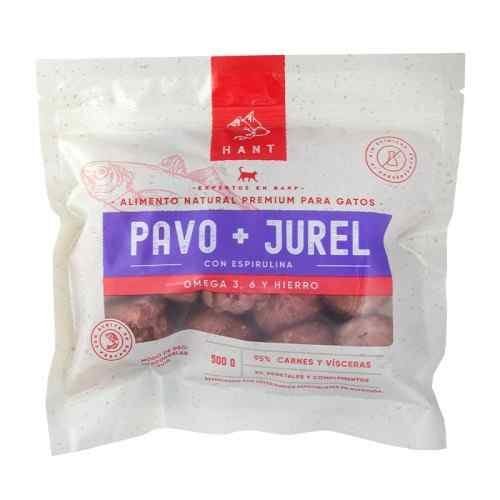Hant Alimento Barf Super Premium – Pavo & Jurel 500 gr