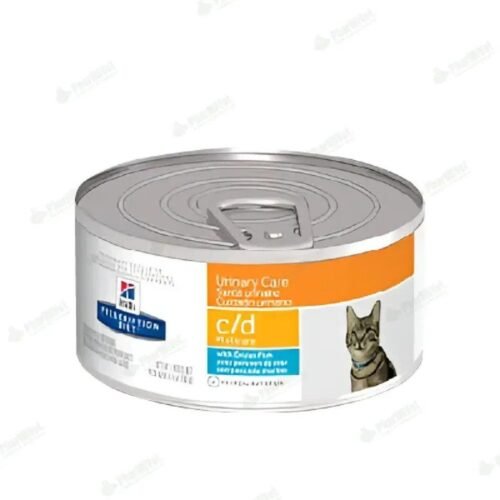 HILL’S FELINE C/D MULTICARE SEAFOOD 5.5 OZ X 156 GR