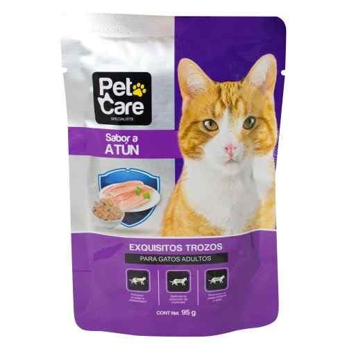 Pet Care Pouches Gato Sabor Atún 95 g