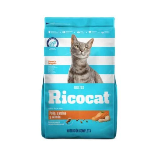 Ricocat Adultos Pollo, Sardina y Salmón 1 Kg